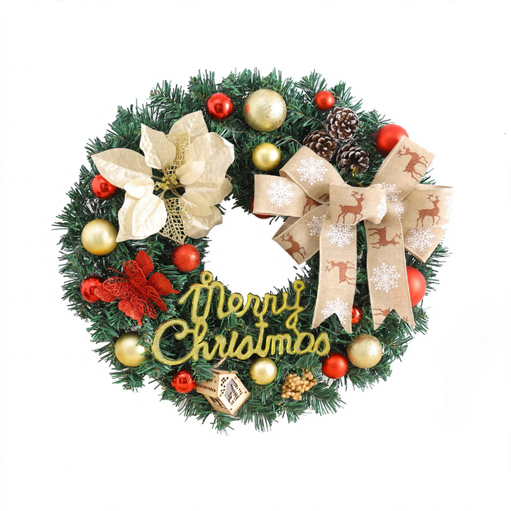 Christmas wreath made of PVC, various sizes