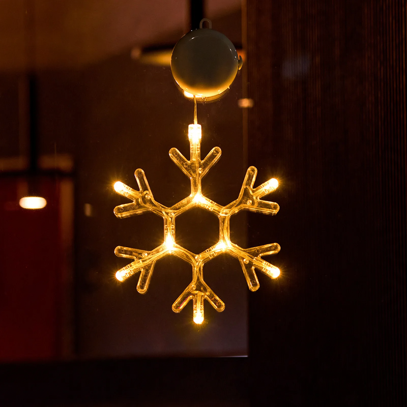 LED window decoration light with suction cup for Christmas