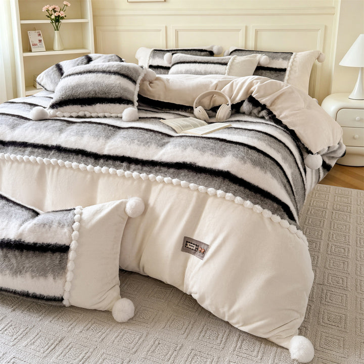 Milk fiber duvet cover set, 1.5 m, Winter