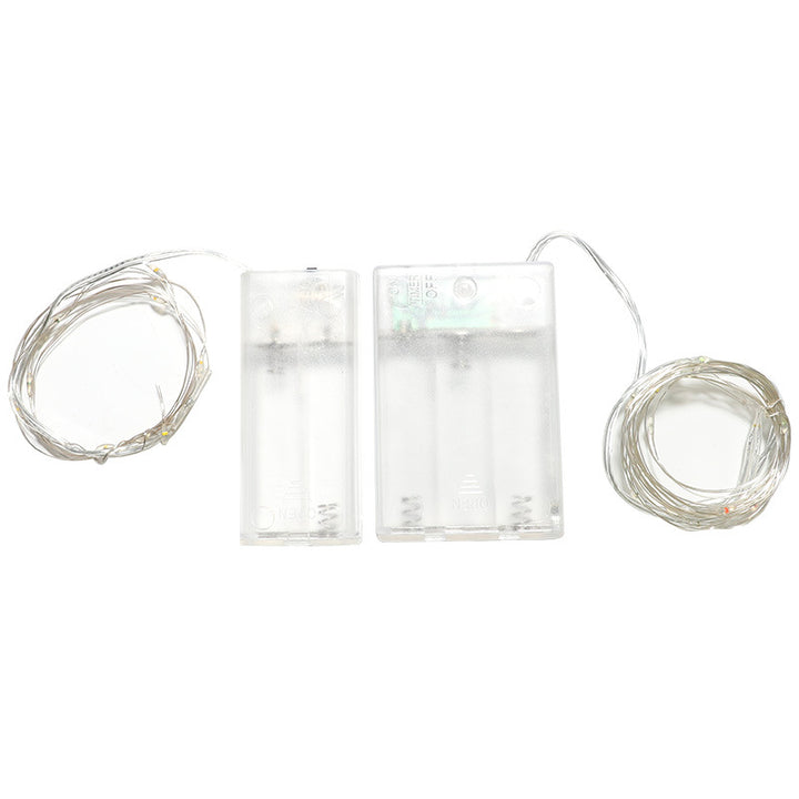 LED Copper Wire String Lights with Battery Operation