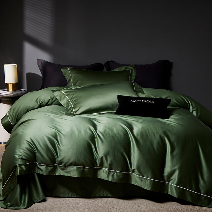 Luxury bedding set, 140 long-staple cotton, 4-piece