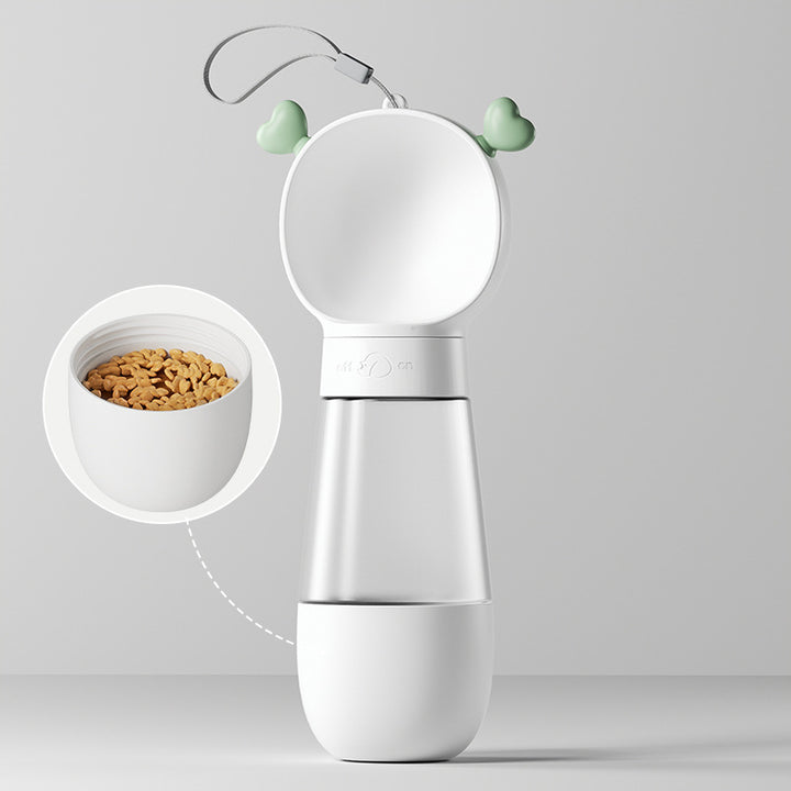 Portable water and feeding bowls for pets