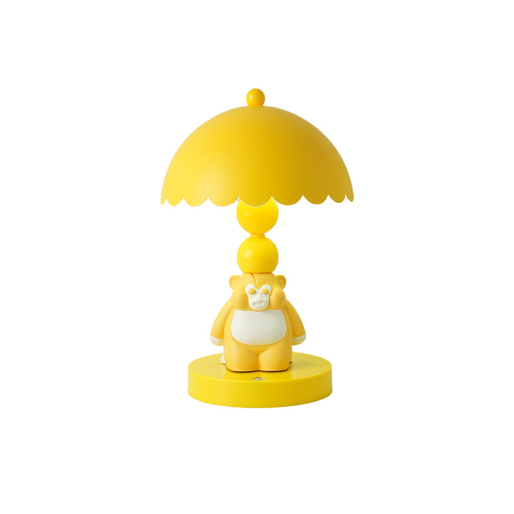 Cute table lamp, ABS, yellow, touch control