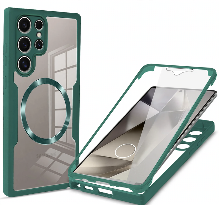 Silicone phone case with protective function