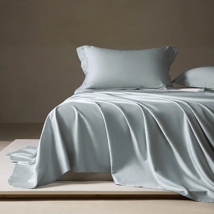 Egyptian long-staple cotton bed sheets