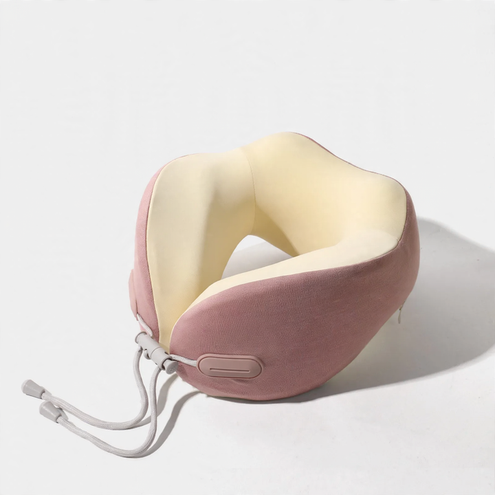 U-shaped neck pillow made of memory foam, portable