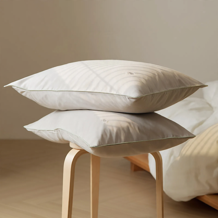 Cotton pillowcase, brushed, Pair