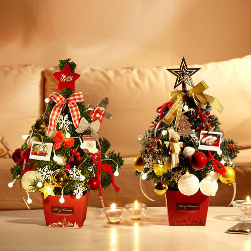 Mini Christmas tree, 50 cm, including lighting