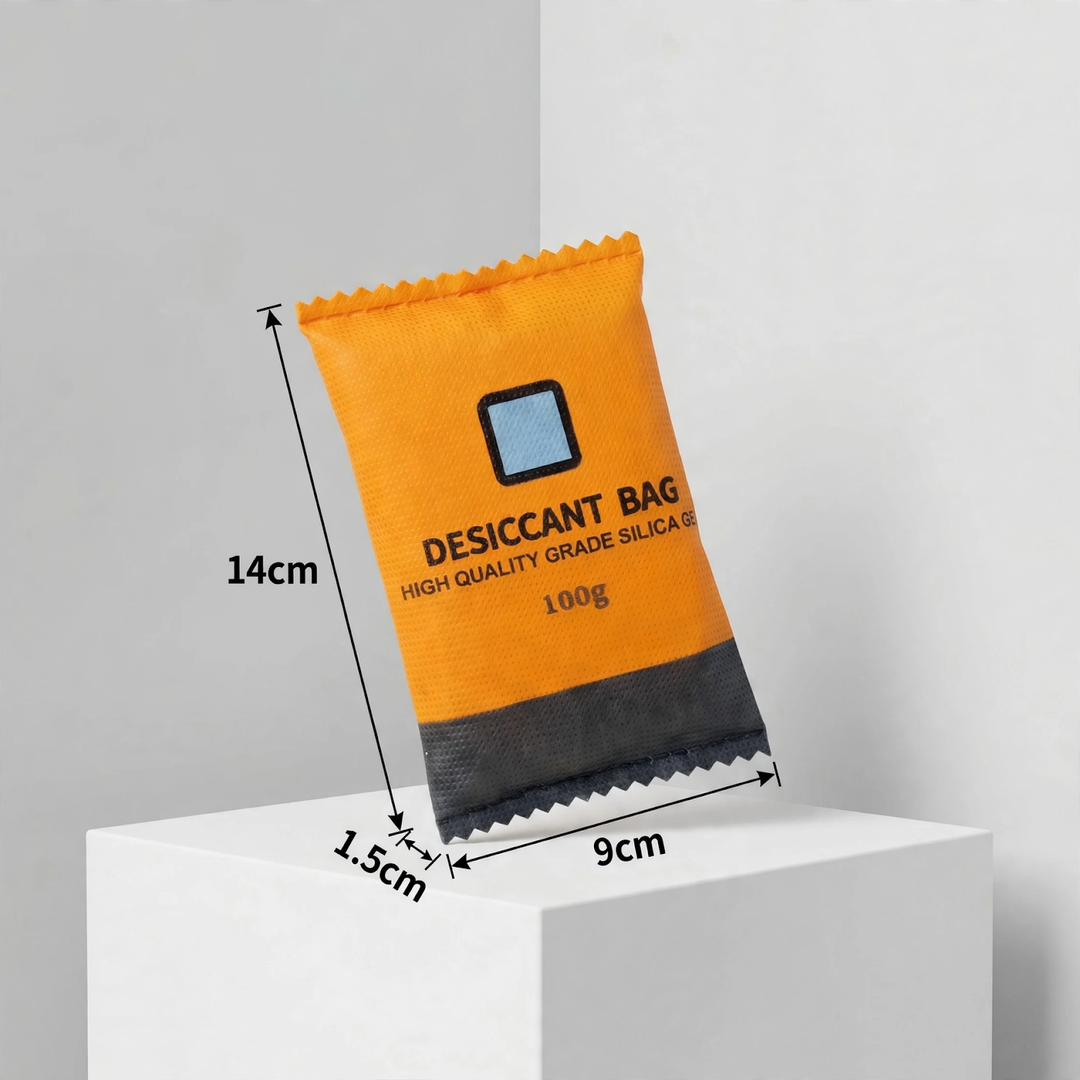 Silica gel with moisture indicator