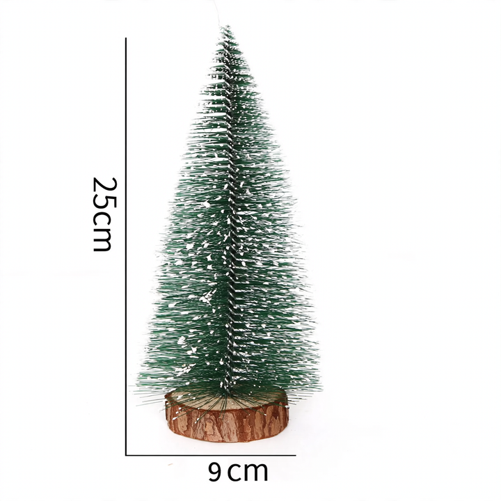 Mini Christmas tree made of pine needles, snow-covered, 10-40cm