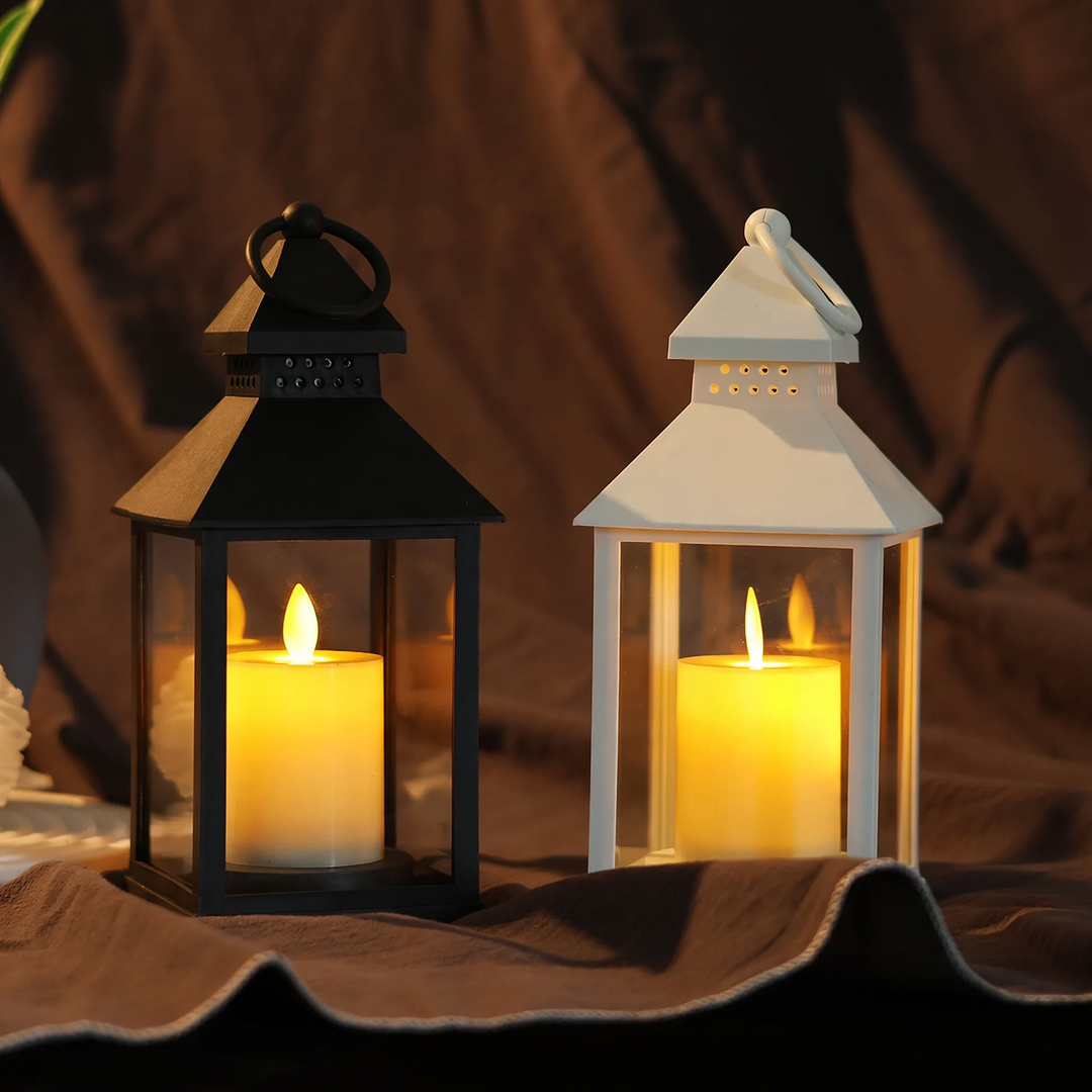 Decorative LED Lantern in Retro Style