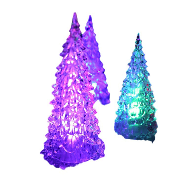 LED Acrylic Christmas Tree Night Light