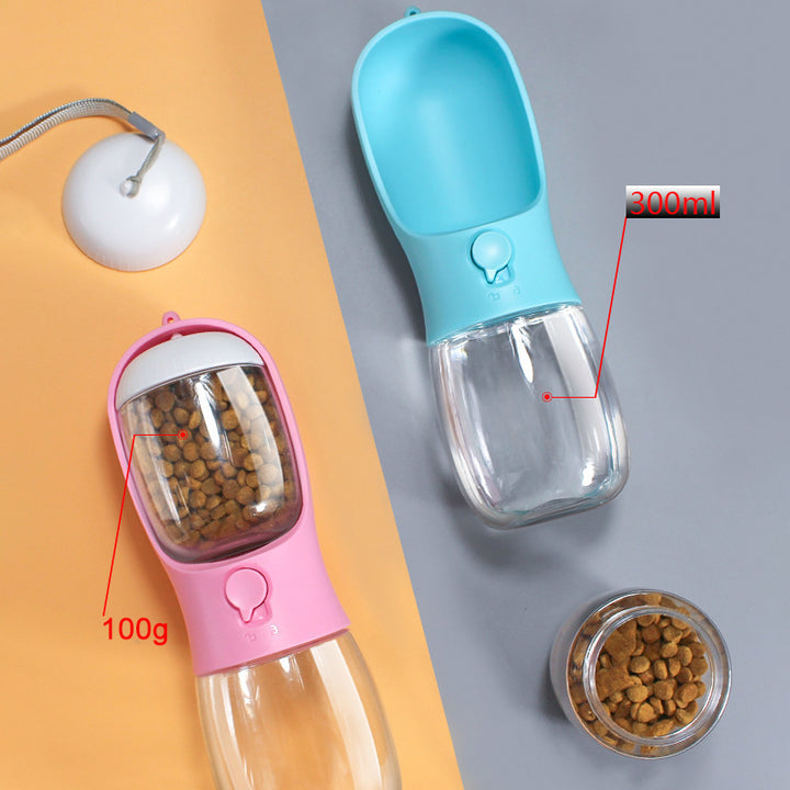 Pet food and water bowl 2-in-1