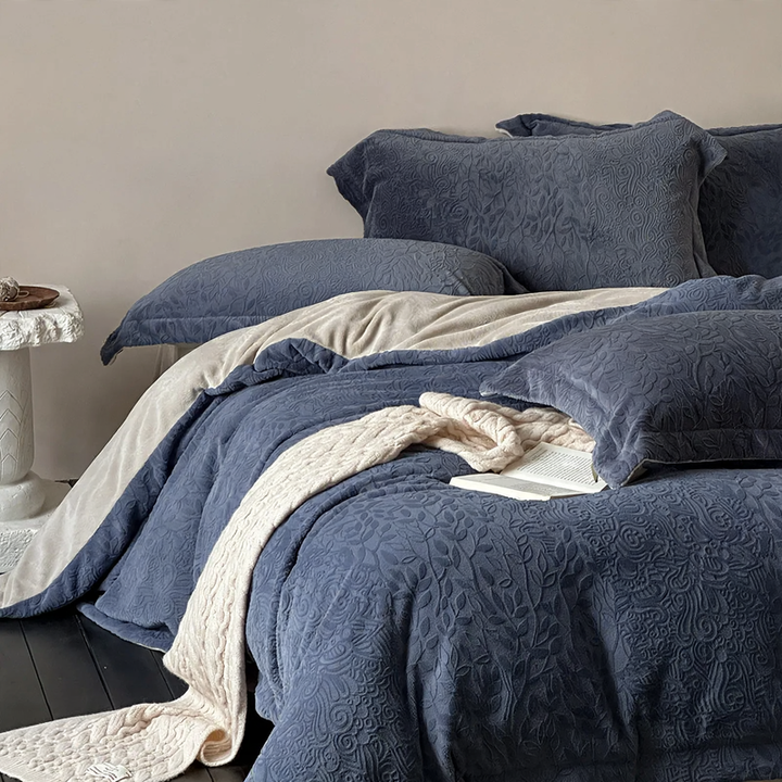 Milk fiber bedding set, 4-piece, winter quality