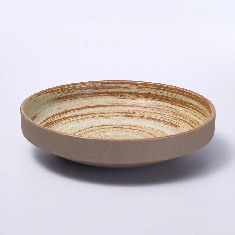 Salad bowl, round, 18–21 cm, vintage ceramic