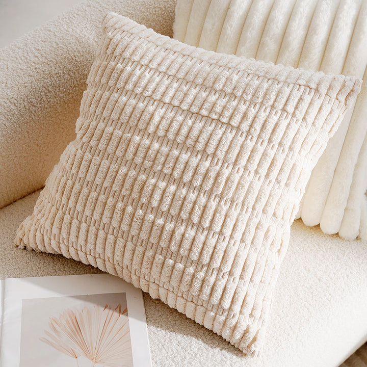 Decorative cushion Jacquard, Cream and Black