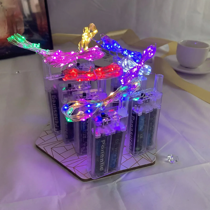 LED Copper Wire String Lights with Battery Box
