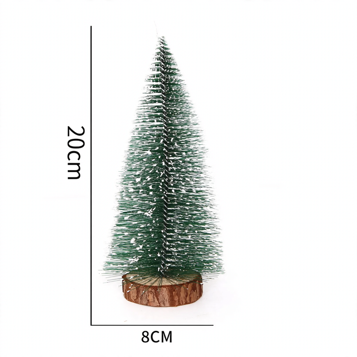 Mini Christmas tree made of pine needles, snow-covered, 10-40cm