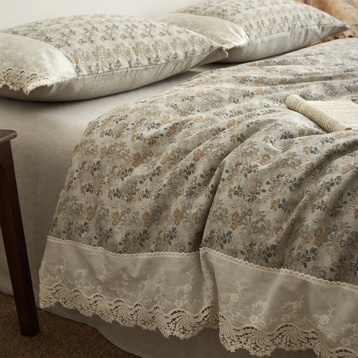 Cotton-linen bedding in Japanese style
