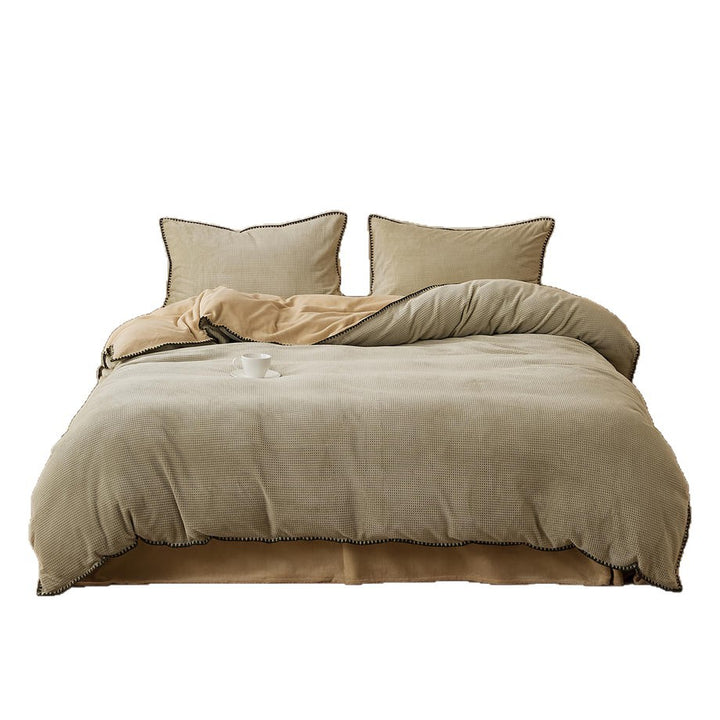 Milk fiber duvet cover, single, winter quality
