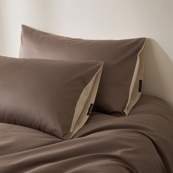 Long staple cotton pillowcase, set of 2