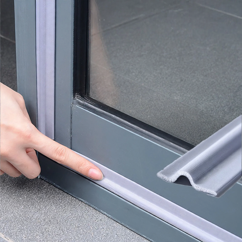 U-profile window seal for sliding windows and casement windows
