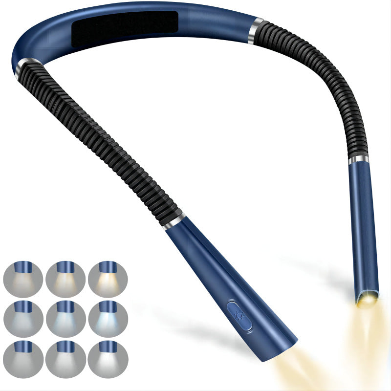 Foldable LED Neck Light with Two Heads
