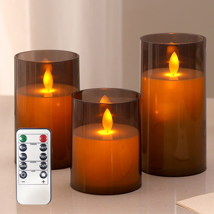 LED-Stumpen candle, various sizes