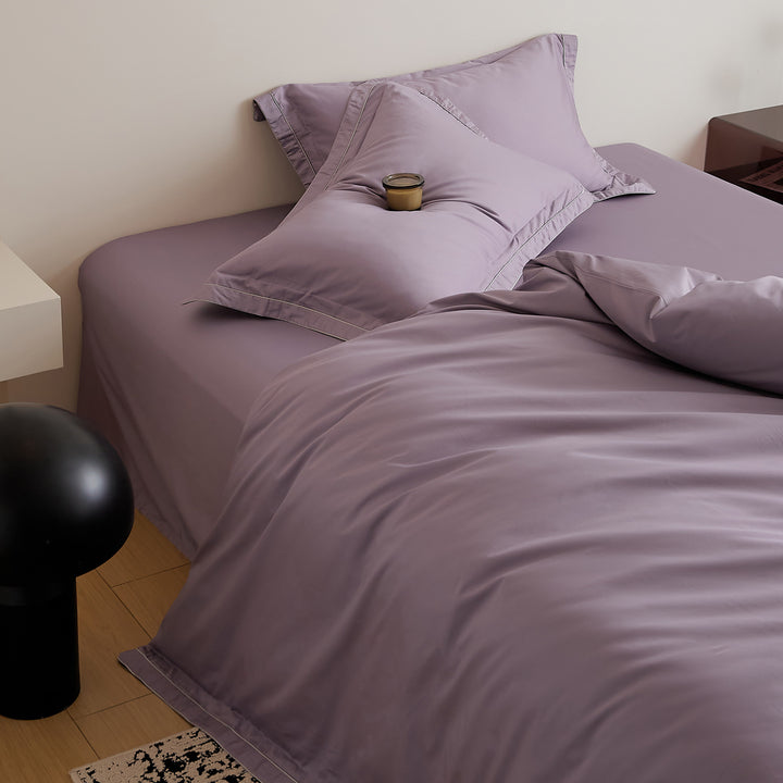 Cotton bedding set, 4-piece, Jacquard