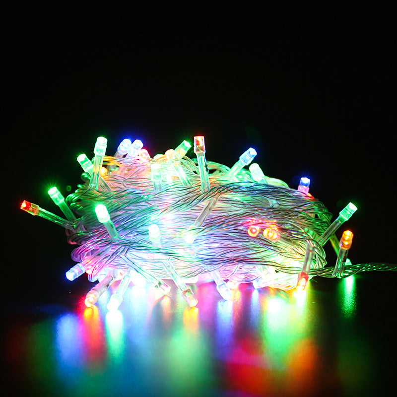 LED string lights with stars