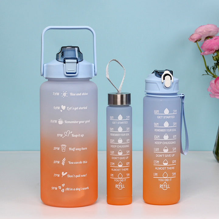 3-Piece Drinking Cup Set, 2000 ml + 900 ml + 500 ml