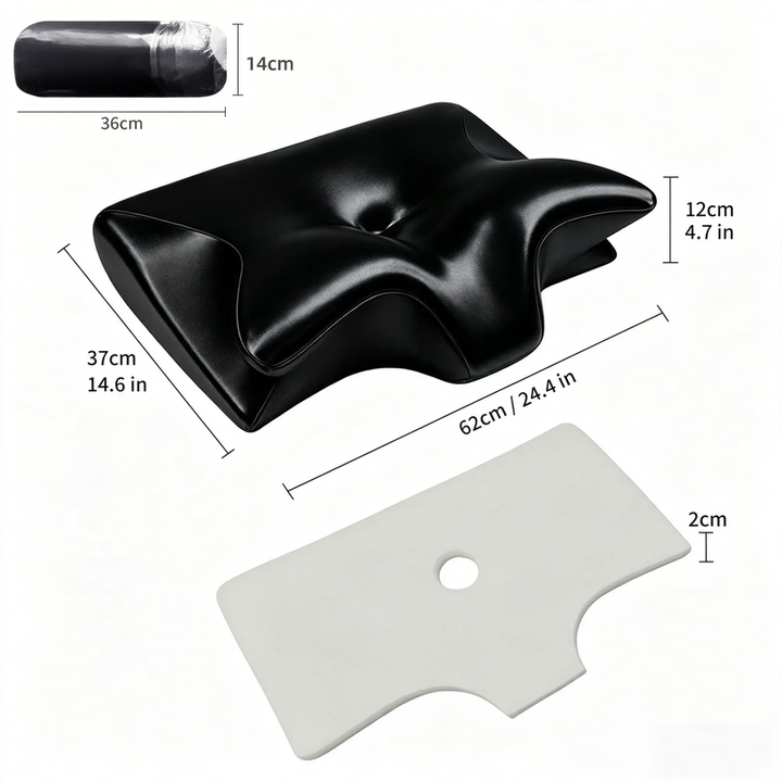 Butterfly shape cushion memory foam ice silk