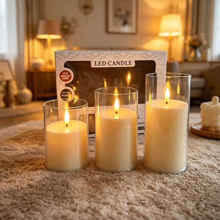 LED Candle Set, 36-piece