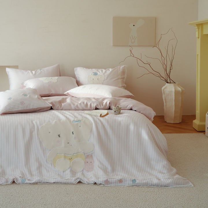 Bedding set, Tencel-Lyocell, cartoon design, summer
