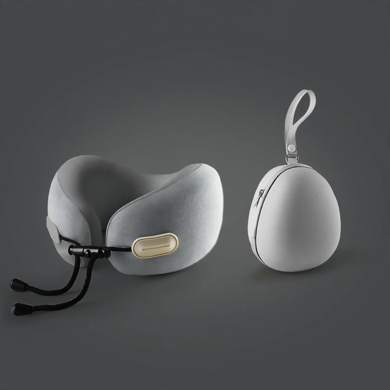 U-shaped neck pillow with memory foam