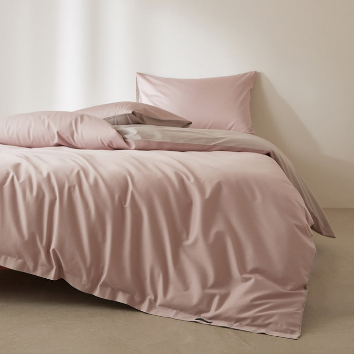 Long staple cotton duvet cover, single piece