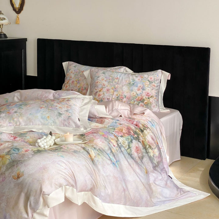 Bedding set made of Tencel cotton, 4-piece