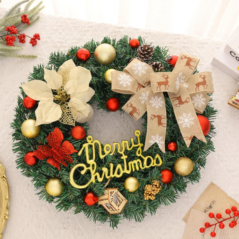 Christmas wreath made of PVC, various sizes