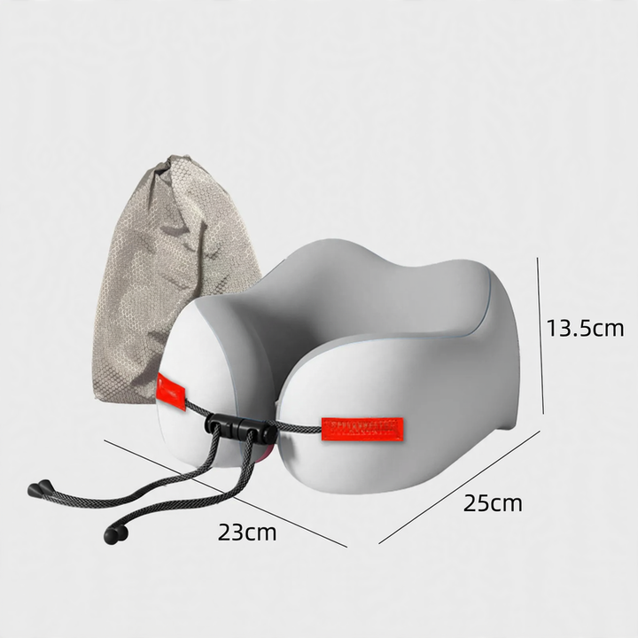 Memory foam neck support pillow, U-shape