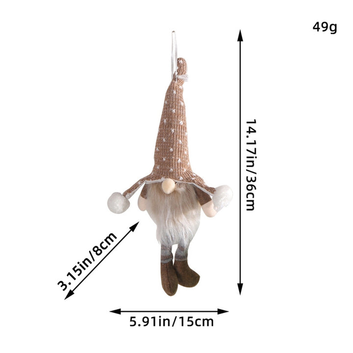 Bright Christmas Elf Figure with Sequins
