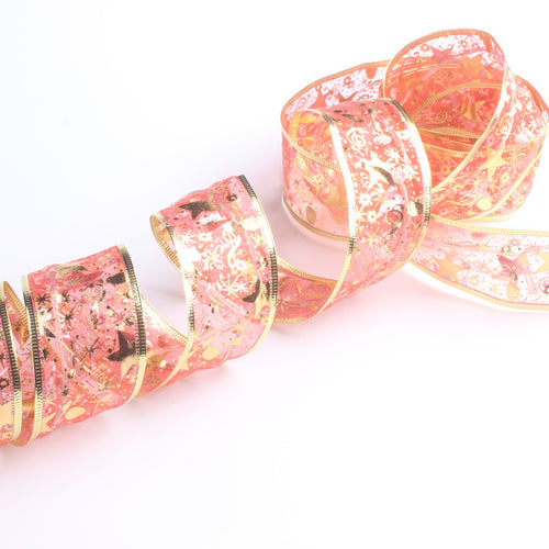 Decorative LED fairy lights with ribbon