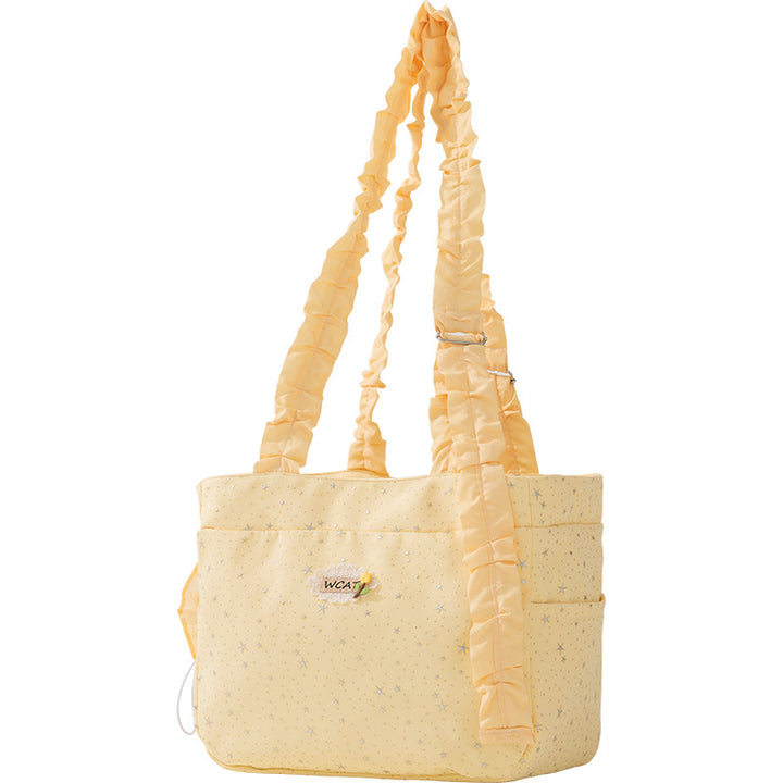 Lightweight pet carrier for spring and summer