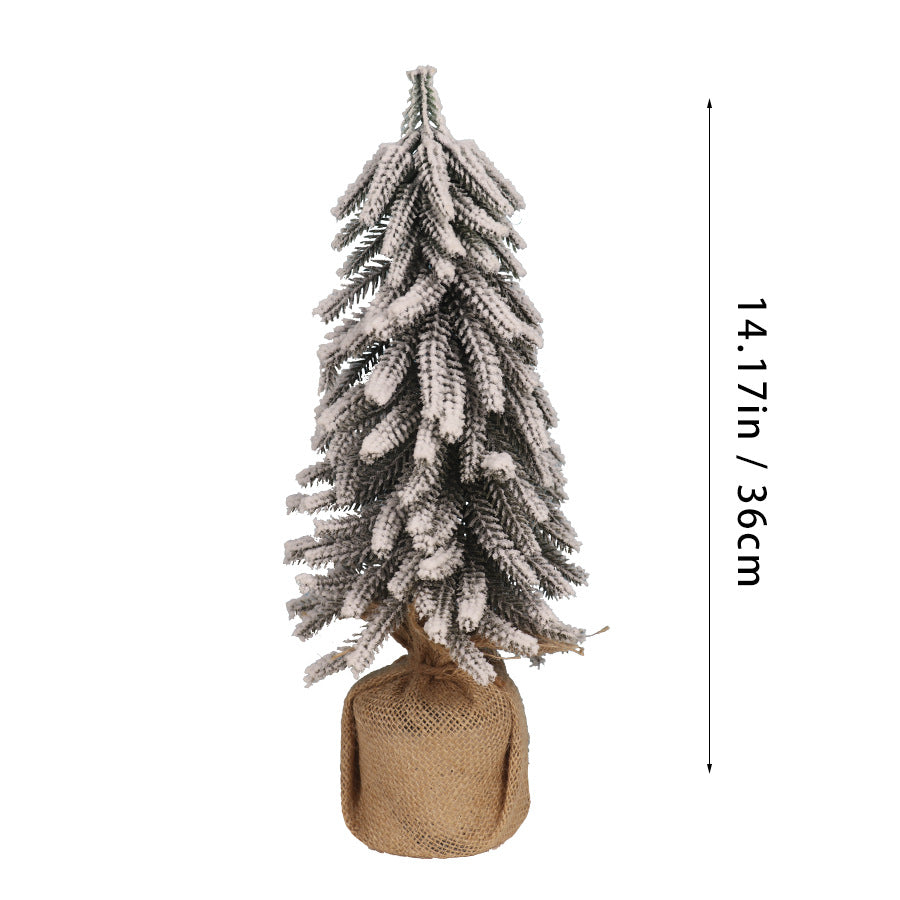 Mini Christmas tree made of PE for table decoration