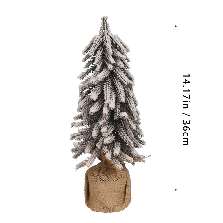 Mini Christmas tree made of PE for table decoration