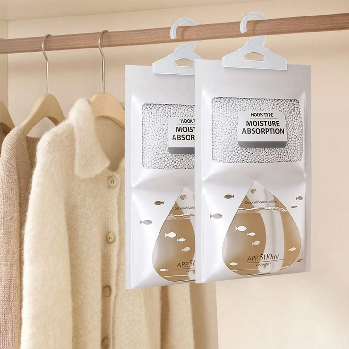 Hanging Dehumidifier Bag, Calcium Chloride