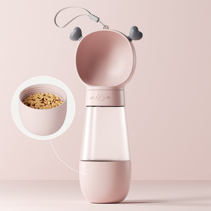 Portable water and feeding bowls for pets