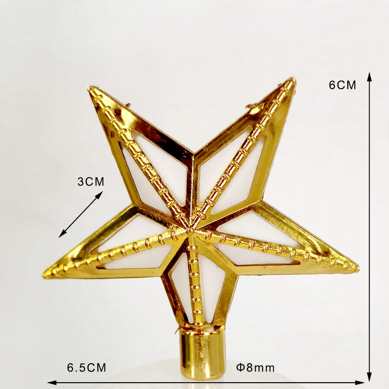 Decorative LED string light attachments for the Christmas tree