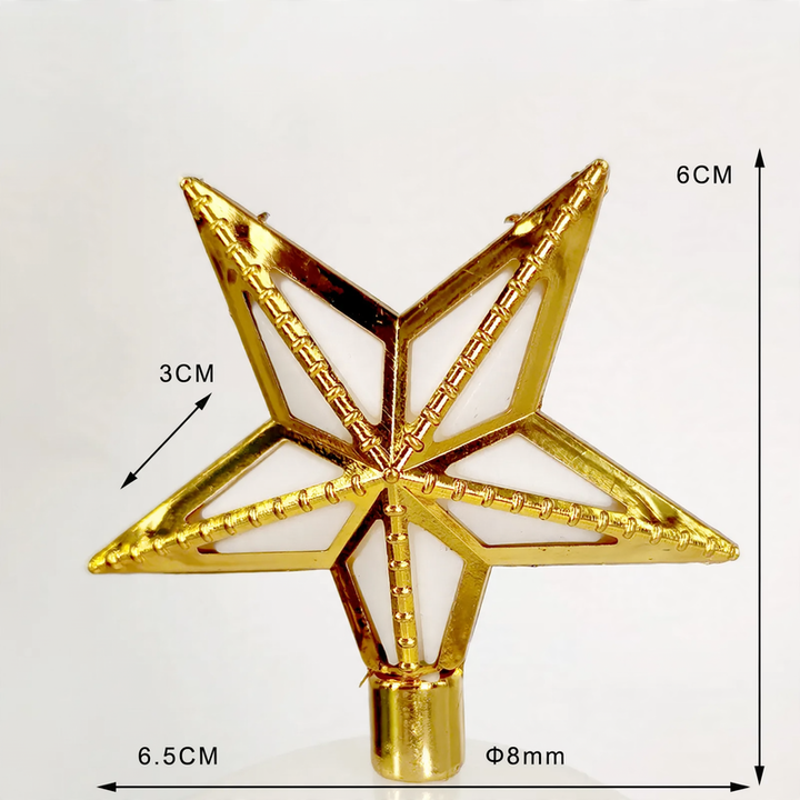 Decorative LED string light attachments for the Christmas tree