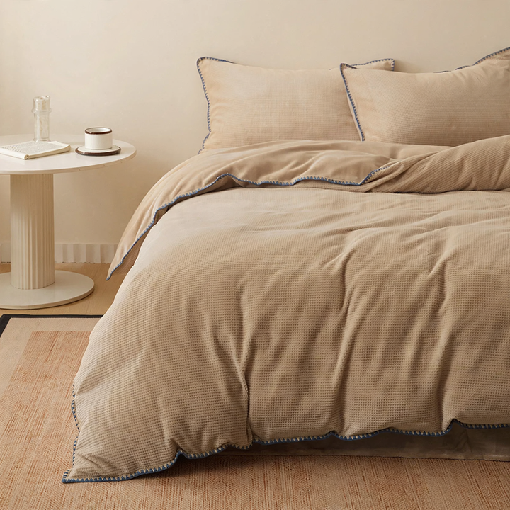 Milk fiber duvet cover, single, winter quality