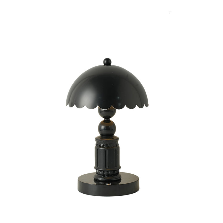 French Rococo table lamp with column design